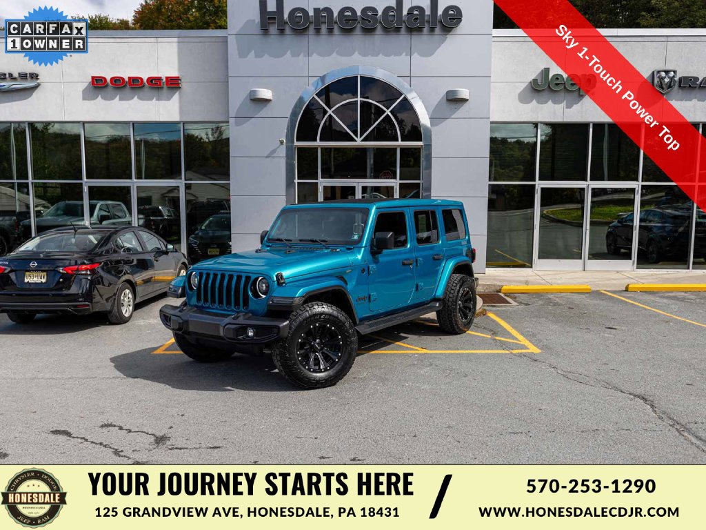 Certified 2020 Jeep Wrangler Unlimited Sahara AWD/4WD image 1