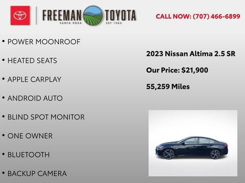 Used 2023 Nissan Altima 2.5 SR w/ SR Premium Package FWD image 9