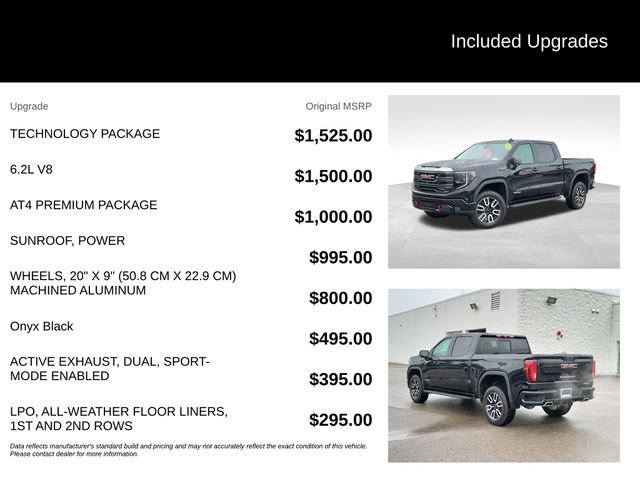 Used 2024 GMC Sierra 1500 AT4 w/ Technology Package AWD/4WD image 8