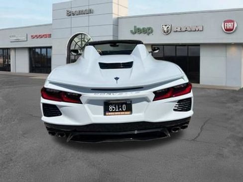 Used 2023 Chevrolet Corvette Stingray Preferred Conv w/ Chrome Exterior Badge Package RWD image 3