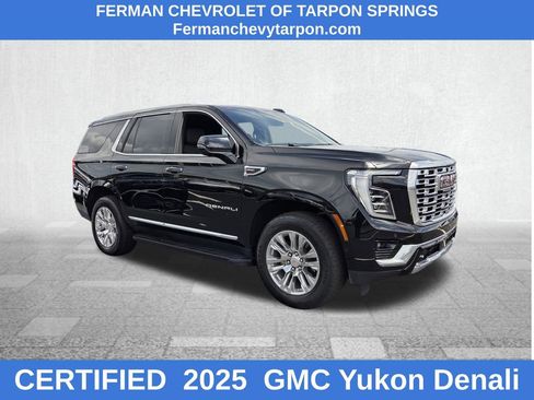 Certified 2025 GMC Yukon Denali AWD/4WD image 1