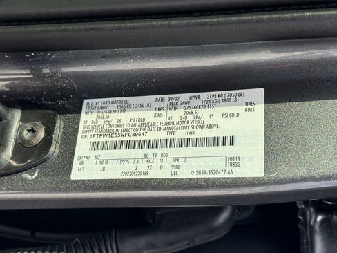 Certified 2022 Ford F150 XL w/ STX Appearance Package image 23