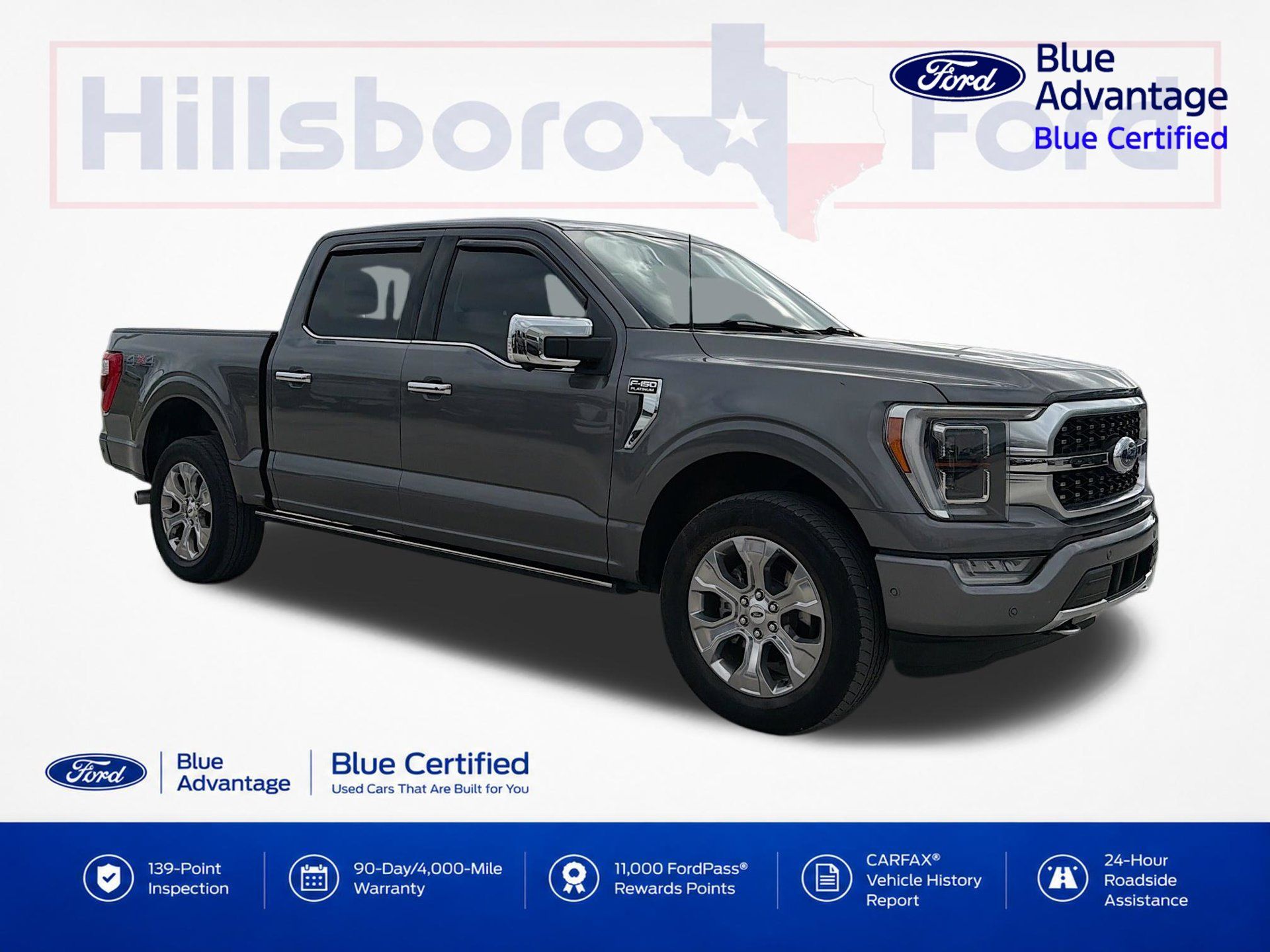 Certified 2023 Ford F150 Platinum w/ Equipment Group 701A High AWD/4WD image 4