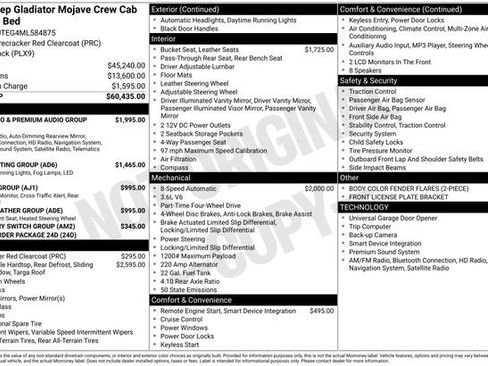 Used 2021 Jeep Gladiator Mojave image 39