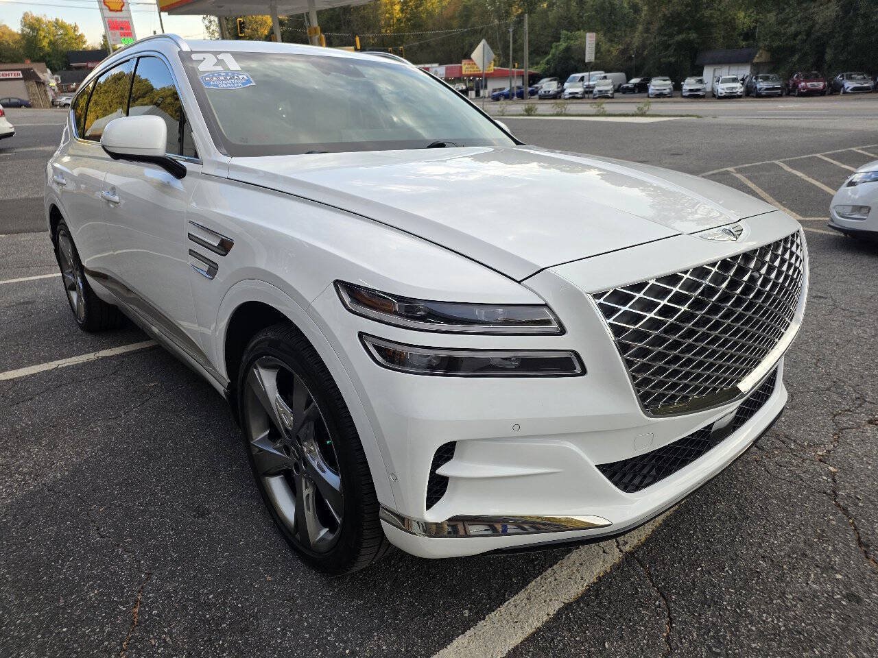 Used 2021 Genesis GV80 2.5T w/ Prestige Package 04 AWD/4WD image 8