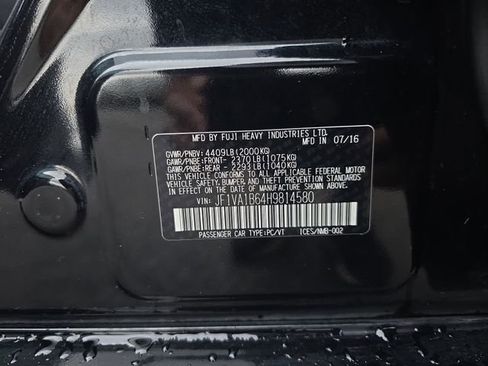 Used 2017 Subaru WRX w/ Popular Package #1 AWD/4WD image 16