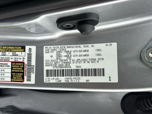 New 2025 Toyota Tundra Platinum w/ TRD Performance Package (TMS) image 43