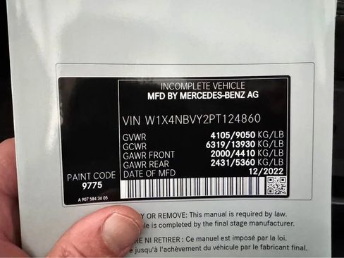 Used 2023 Mercedes-Benz Sprinter 2500 image 14