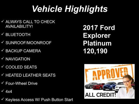 Used 2017 Ford Explorer Platinum AWD/4WD image 9