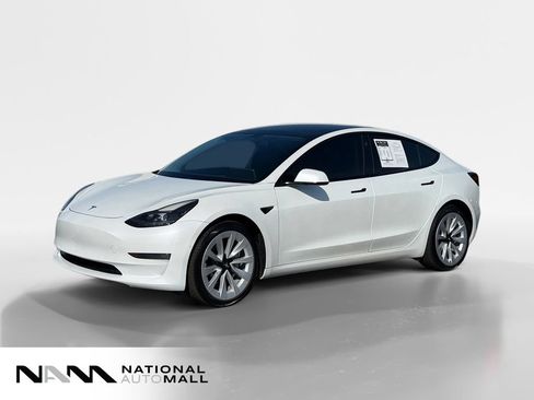Used 2021 Tesla Model 3 Long Range AWD/4WD image 1