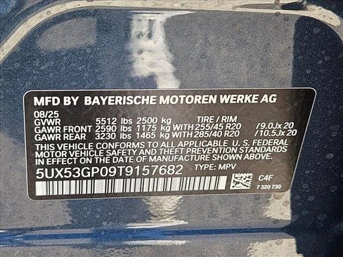 Used 2026 BMW X3 xDrive30i w/ Convenience Package AWD/4WD image 18