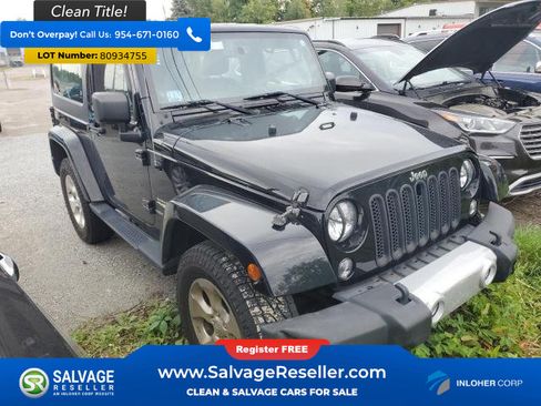 Used 2014 Jeep Wrangler Sahara w/ Connectivity Group AWD/4WD image 1