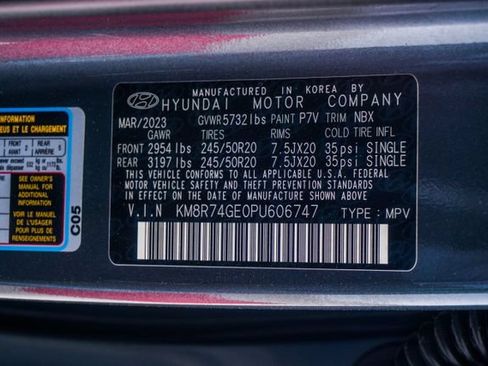 Used 2023 Hyundai Palisade Calligraphy FWD image 52
