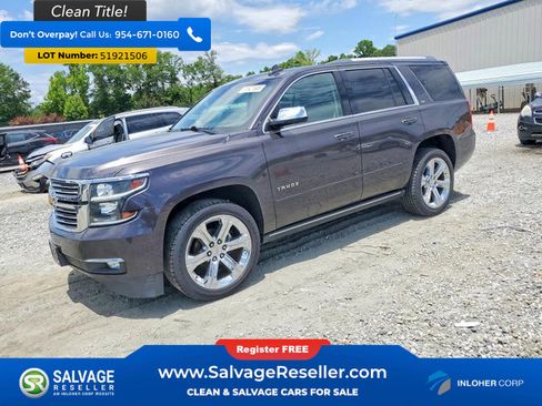 Used 2016 Chevrolet Tahoe LTZ AWD/4WD image 1