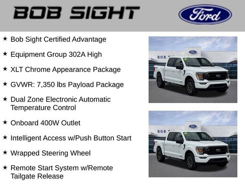 Used 2023 Ford F150 XLT w/ Equipment Group 302A High AWD/4WD image 3