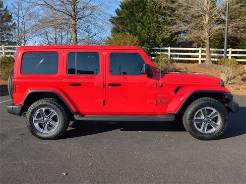 Used 2020 Jeep Wrangler Unlimited Sahara w/ Uconnect 4C Nav & Sound Group image 3