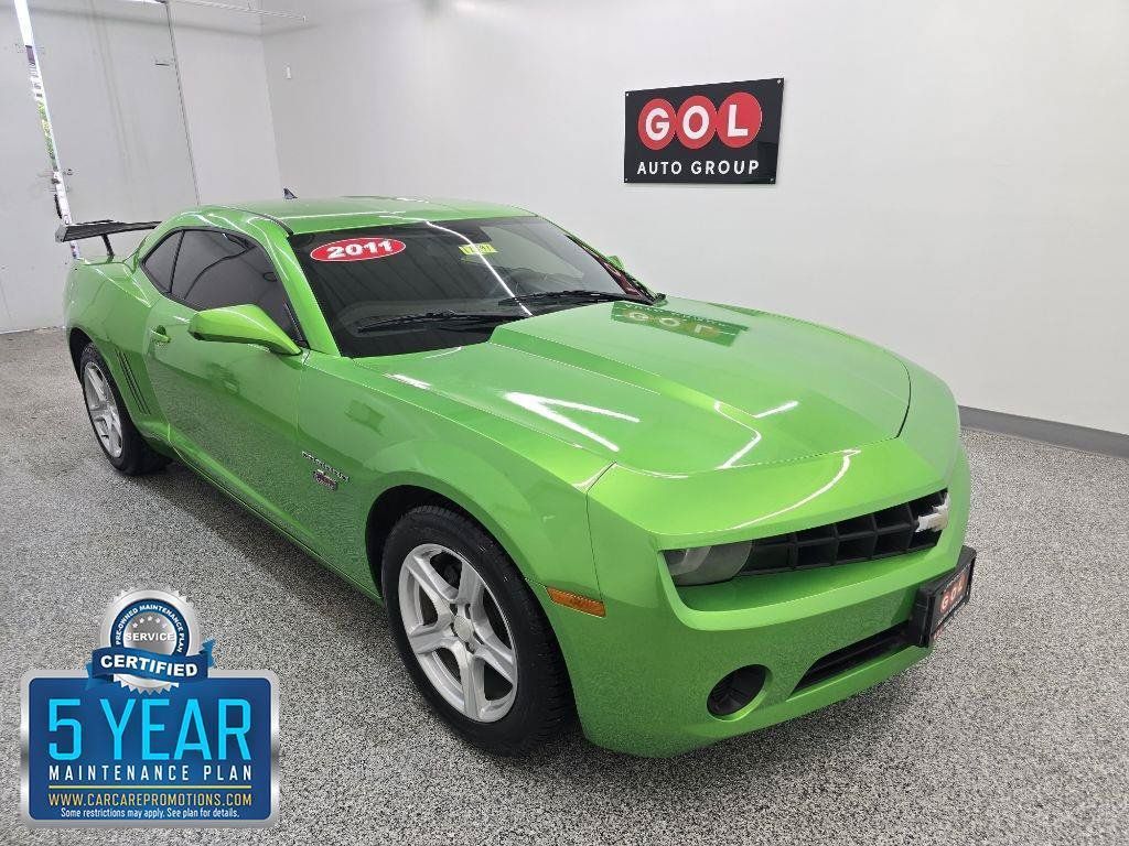 Used 2011 Chevrolet Camaro LS w/ Black Stripe Package RWD image 1