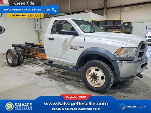 Used 2017 RAM 5500 Tradesman w/ Power & Remote Entry Group RWD image 5