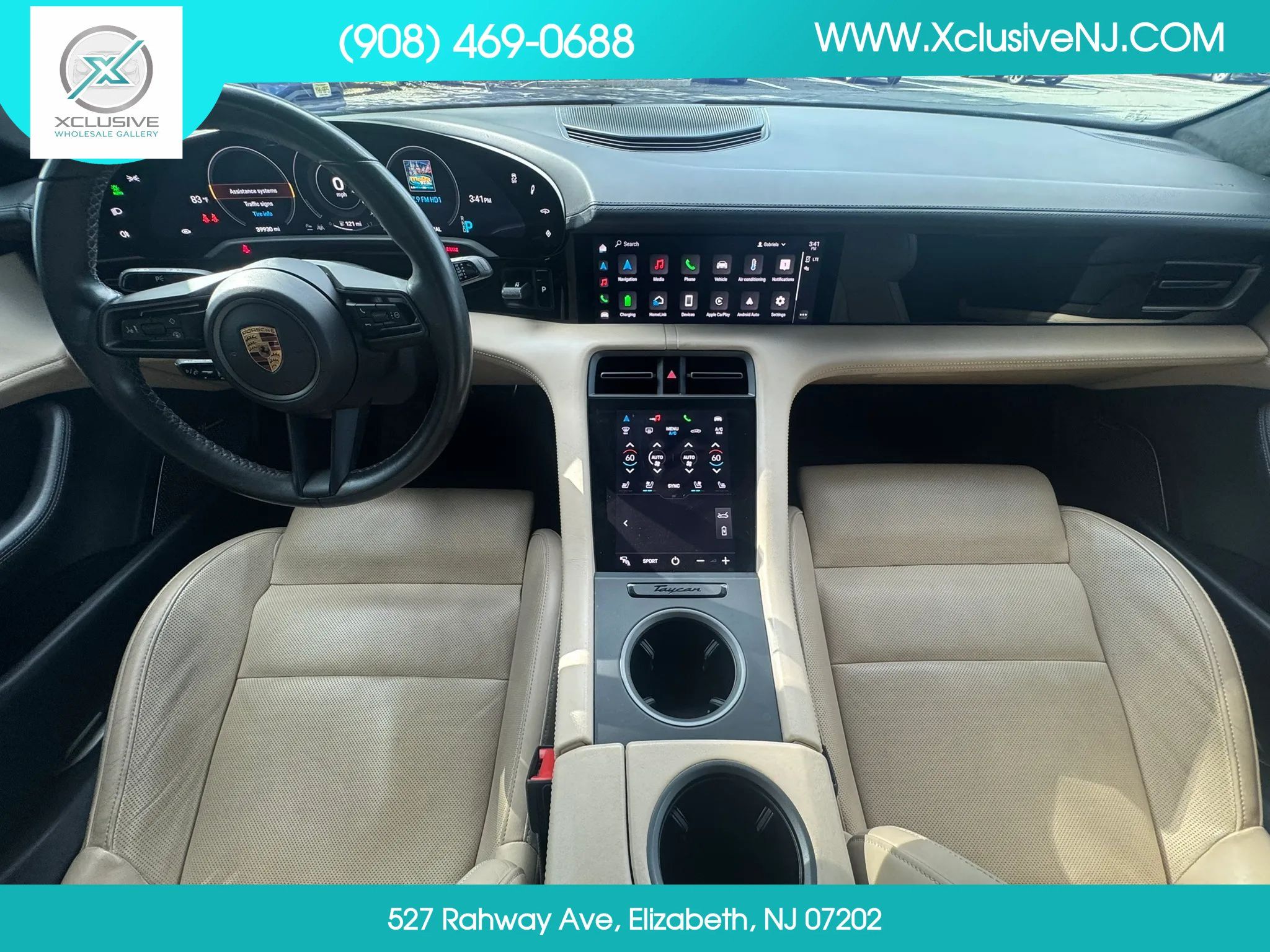 Used 2020 Porsche Taycan Turbo w/ Premium Package AWD/4WD image 25