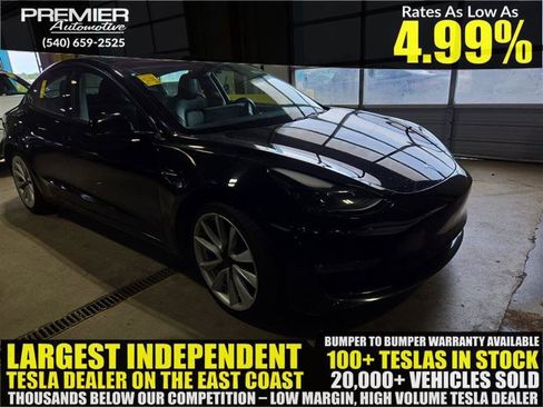 Used 2022 Tesla Model 3 Long Range AWD/4WD image 1