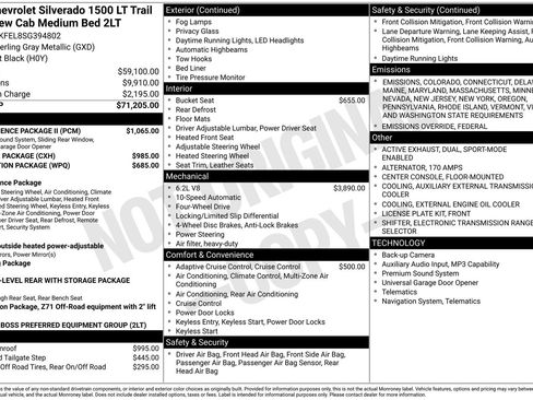 Certified 2025 Chevrolet Silverado 1500 LT Trail Boss w/ Convenience Package II image 41