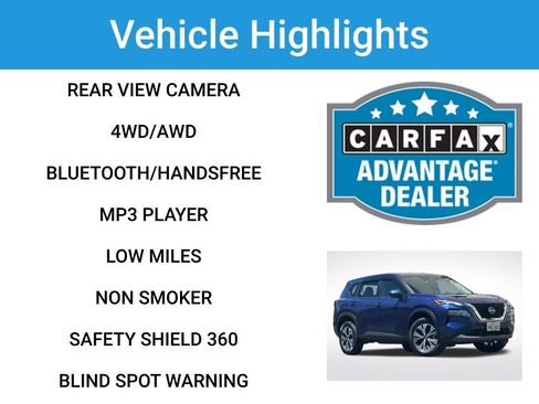 Used 2023 Nissan Rogue SV AWD/4WD image 2