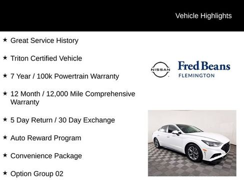 Used 2022 Hyundai Sonata SEL w/ Convenience Package FWD image 6