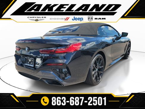 Used 2025 BMW 840i Convertible w/ M Sport Professional Package RWD image 4