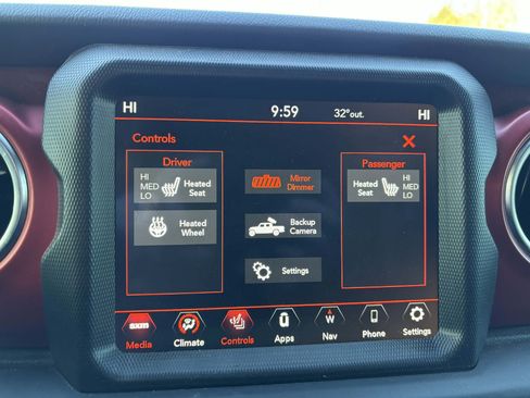 Used 2022 Jeep Gladiator Rubicon w/ LED Lighting Group image 20