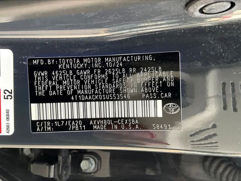 Used 2025 Toyota Camry SE FWD image 34