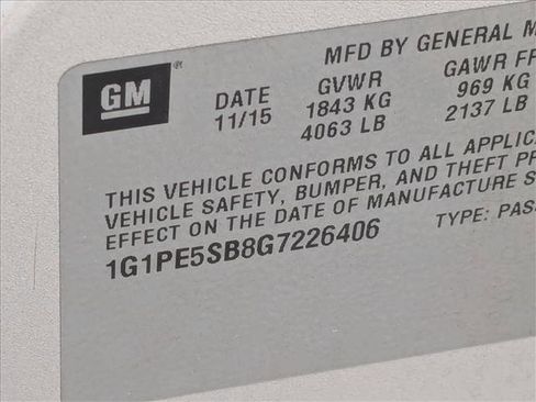 Used 2016 Chevrolet Cruze LT FWD image 15