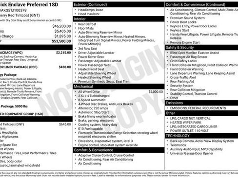 New 2026 Buick Enclave Preferred w/ Power Package image 27