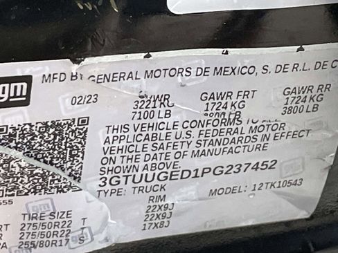 Certified 2023 GMC Sierra 1500 Denali w/ Denali Reserve Package AWD/4WD image 44