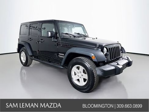 Used 2015 Jeep Wrangler Unlimited Sport w/ Quick Order Package 24S AWD/4WD image 1