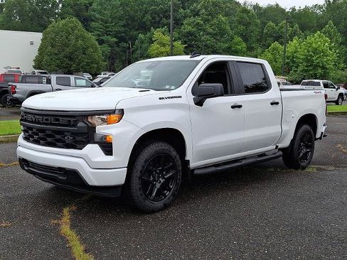 New 2026 Chevrolet Silverado 1500 Custom w/ Turbomax Blackout Package AWD/4WD image 2
