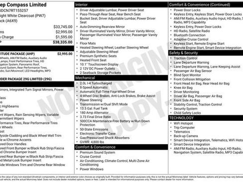 Used 2024 Jeep Compass Limited w/ High Altitude Package image 2