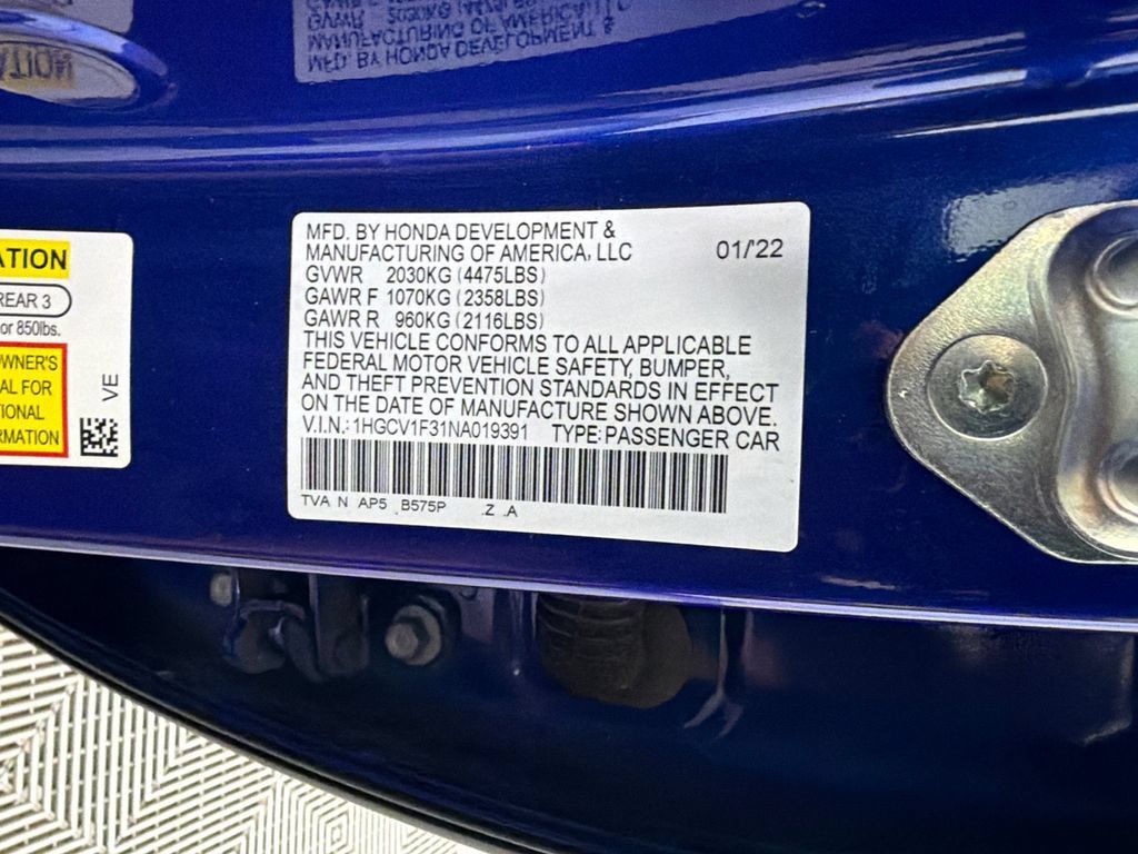 Used 2022 Honda Accord Sport image 31