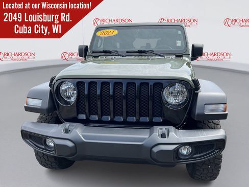 Used 2021 Jeep Wrangler Unlimited Sport AWD/4WD image 2