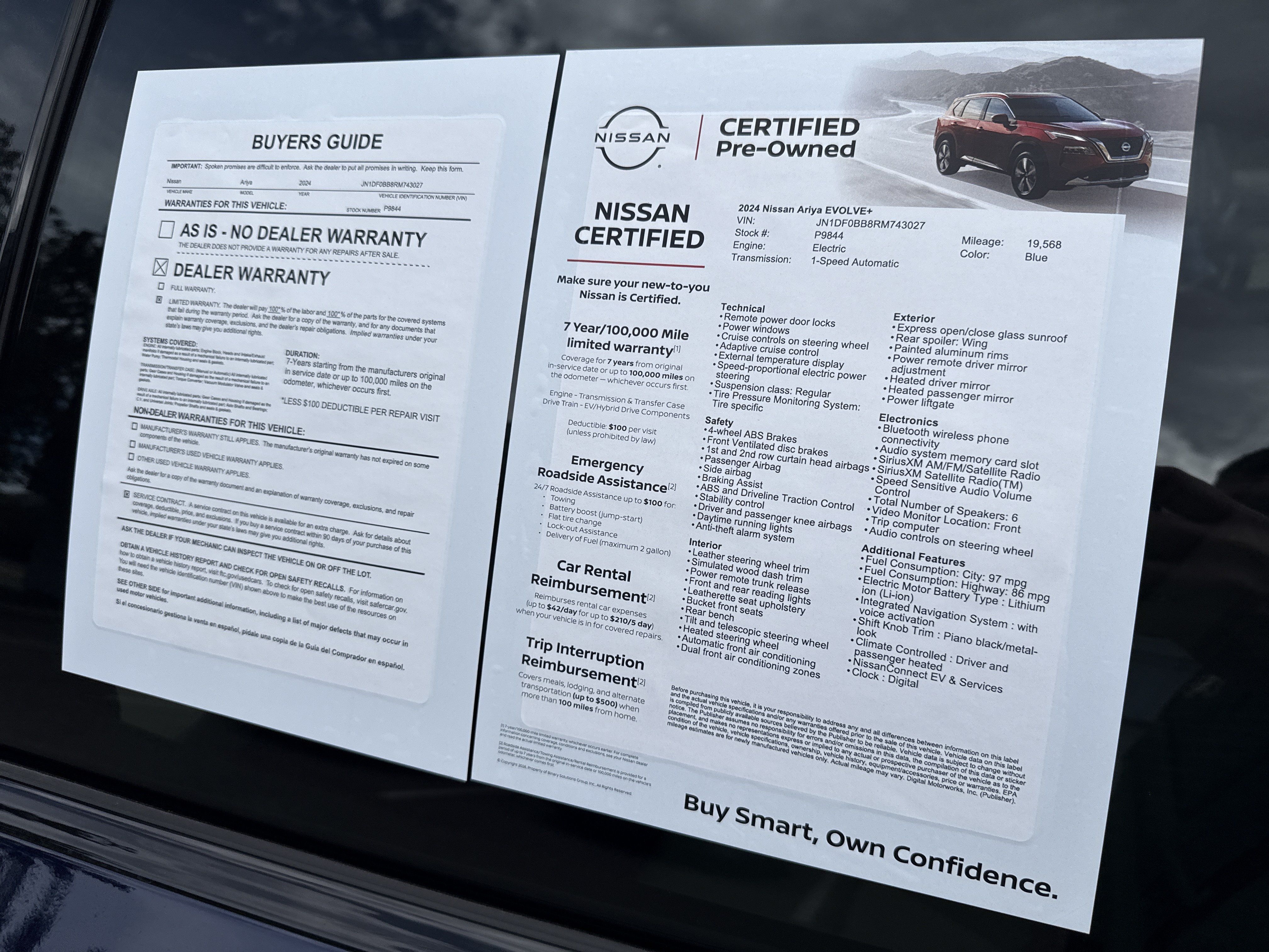 Used 2024 Nissan Ariya AWD image 10