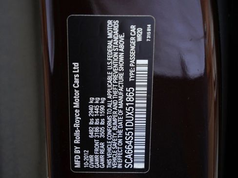 Certified 2013 Rolls-Royce Ghost image 32