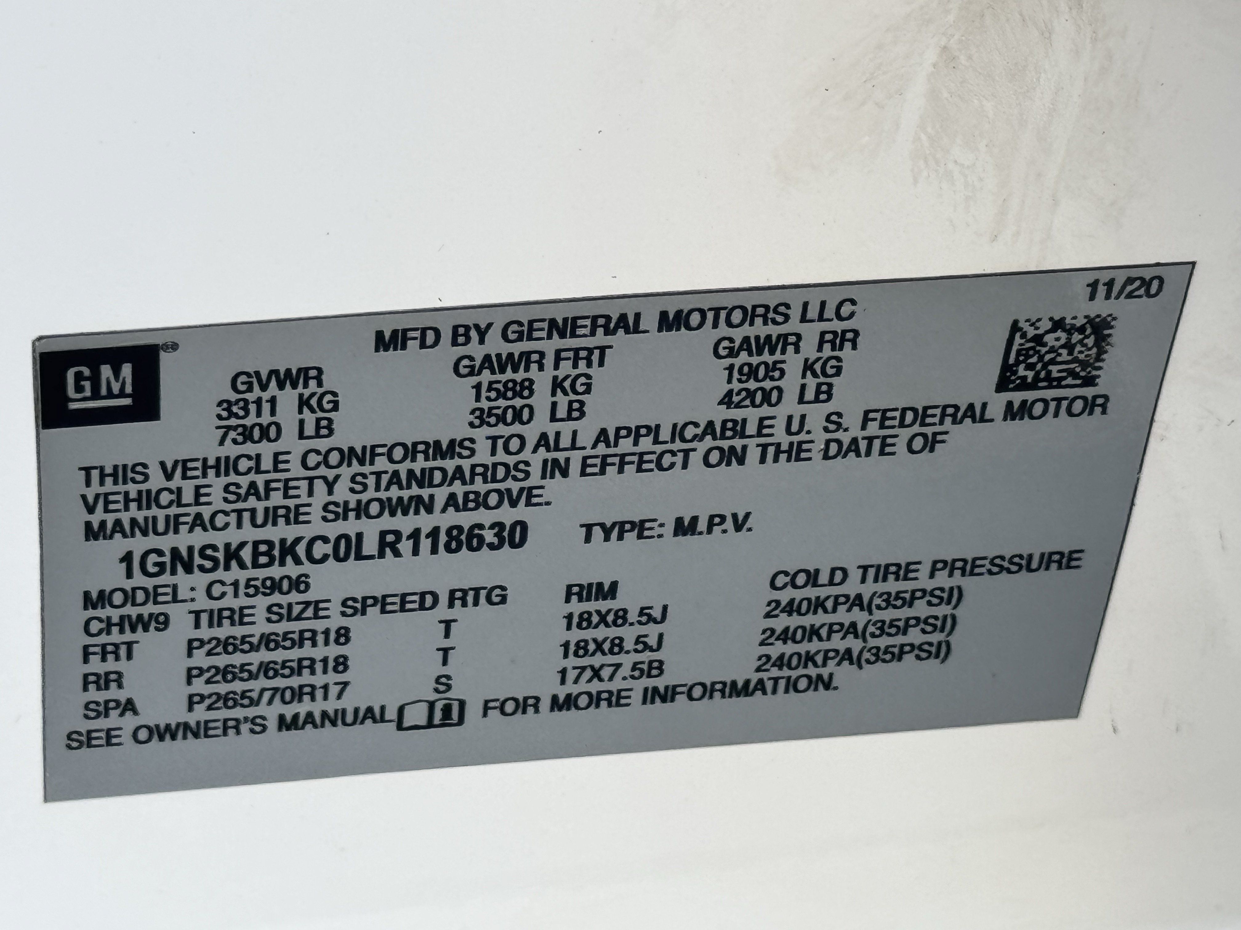Used 2020 Chevrolet Tahoe LT AWD/4WD image 36