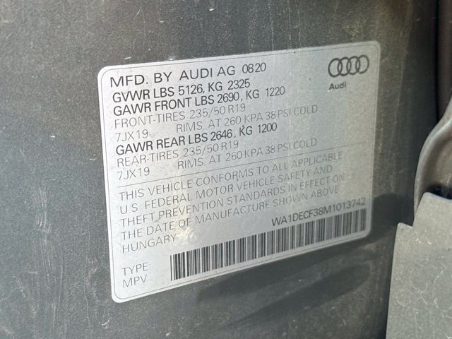 Used 2021 Audi Q3 2.0T Premium w/ Convenience Package AWD/4WD image 14