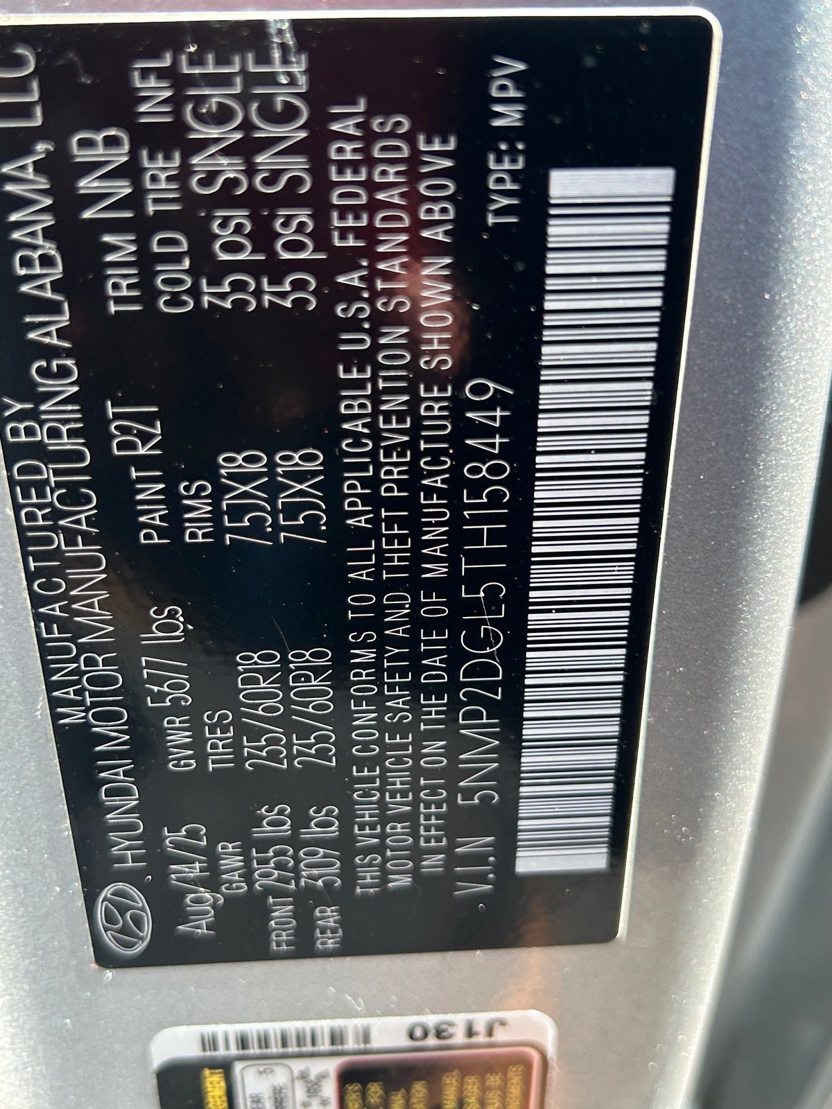 Used 2026 Hyundai Santa Fe SEL AWD/4WD image 32