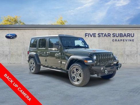 Used 2021 Jeep Wrangler Unlimited Sport AWD/4WD image 1