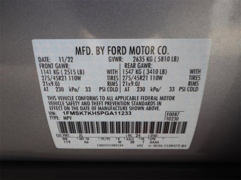 Used 2023 Ford Explorer ST-Line w/ Class IV Trailer Tow Package image 25