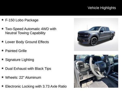 New 2026 Ford F150 STX w/ F-150 LOBO Package AWD/4WD image 8