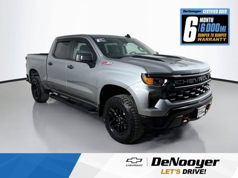 Used 2024 Chevrolet Silverado 1500 Custom Trail Boss AWD/4WD image 1