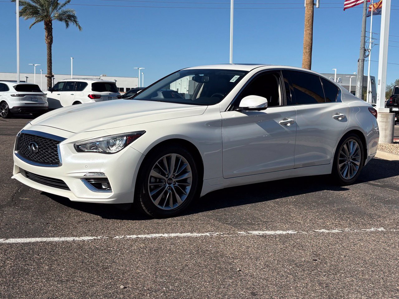 Used 2023 INFINITI Q50 Luxe w/ Cargo Package RWD image 2