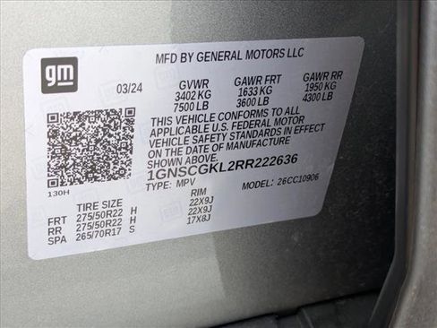 Used 2024 Chevrolet Suburban High Country RWD image 30