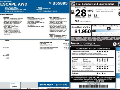 Used 2024 Ford Escape Active w/ Tech Pack #1 image 4